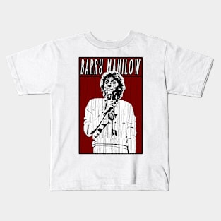 Retro Vintage Barry Manilow Kids T-Shirt